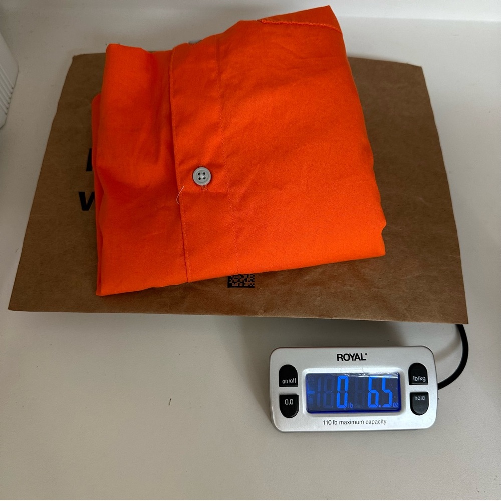 Boys Columbia PFG Fishing Shirt Button Down Orange Clemson Tiger Univers… - Picture 11 of 13